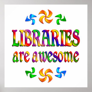 Libraries are Awesome Poster