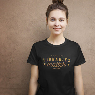 Libraries Matter Vintage T-Shirt