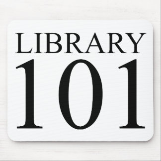 LIBRARY 101 MOUSE MAT