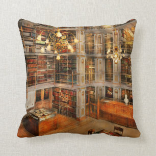 Library - A literary classic 1905 Cushion