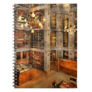 Library - A literary classic 1905 Notebook