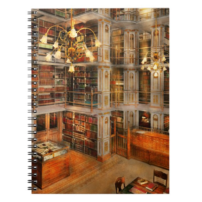 Library - A literary classic 1905 Notebook (Front)