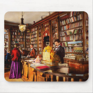 Library - A novel idea 1895 Mouse Mat