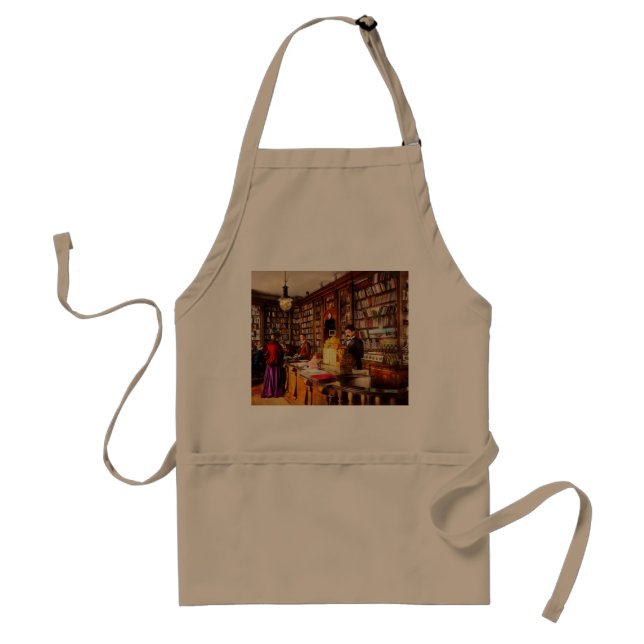 Library - A novel idea 1895 Standard Apron (Front)