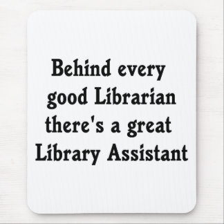 Library Assistant Mouse Pad