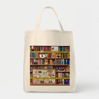 Library Book Bag Cosy Mysteries Bookshelf