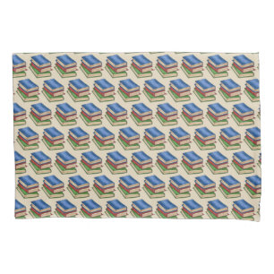 Library Book Stack Teacher Librarian Education Pillowcase