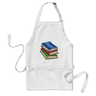 Library Book Stack Teacher Librarian Educator Gift Standard Apron