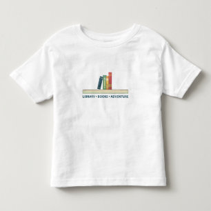 Library, Books, Adventure Toddler T-Shirt