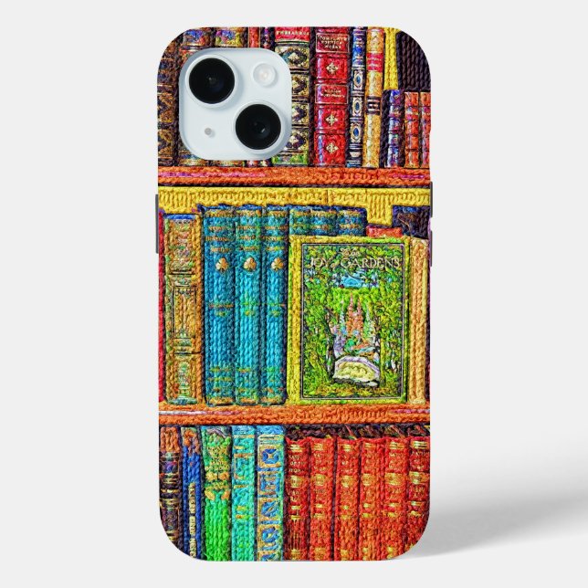 Library Books Case-Mate iPhone Case (Back)
