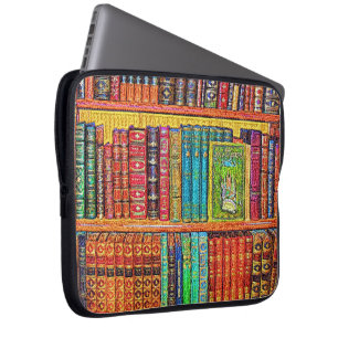Library Books Laptop Sleeve
