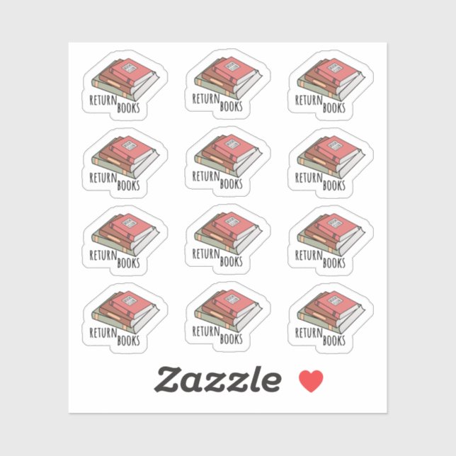 Library Books Return Reminder Student Planner (Sheet)