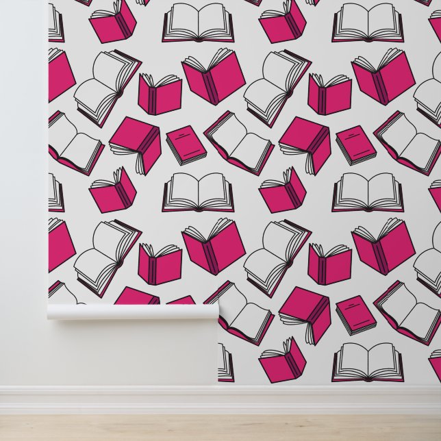 Library Books School Classroom Wallpaper (Application)