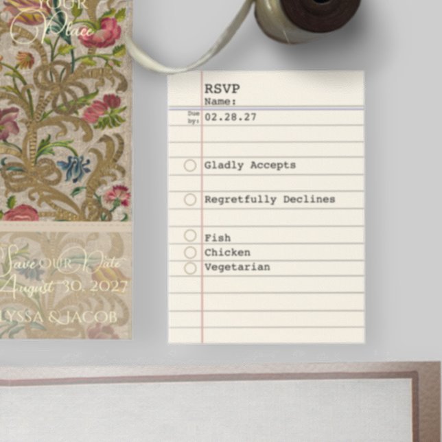 Library Card Due Date RSVP  (Creator Uploaded)