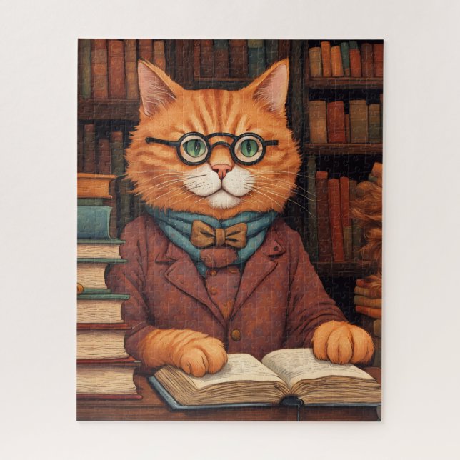 library cat #19 puzzle (Vertical)
