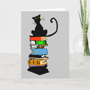 Library Cat Card