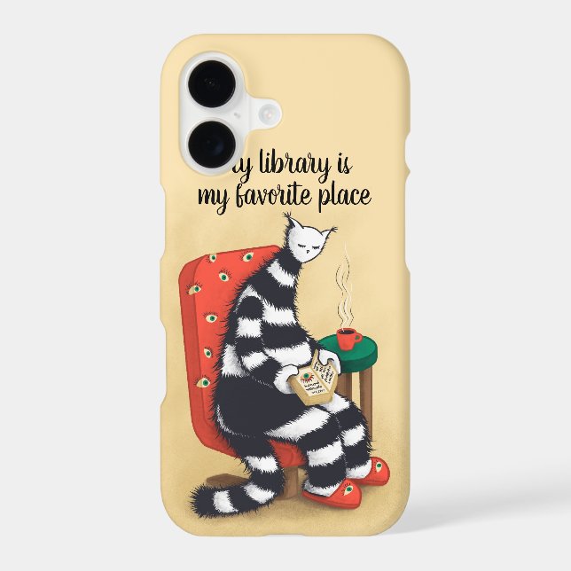 Library Cat Lover Libarian (Back)