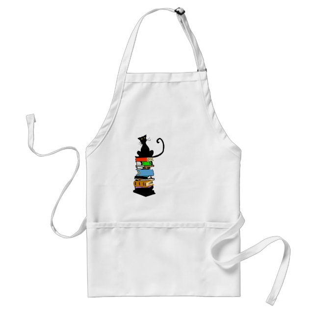 Library Cat Standard Apron (Front)
