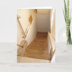 "Library Church Stairs" Get Well Card