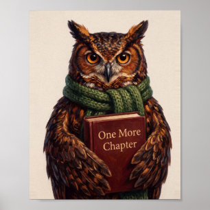 Library Club Art Vintage Painting Poster