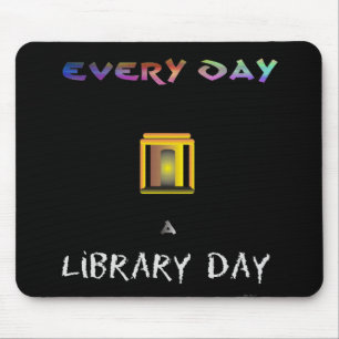 Library Day Mouse Mat