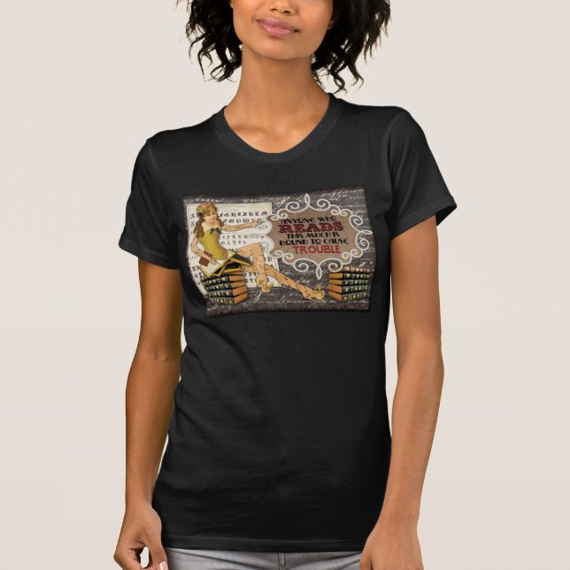 Library Floozie Tshirt (Front)