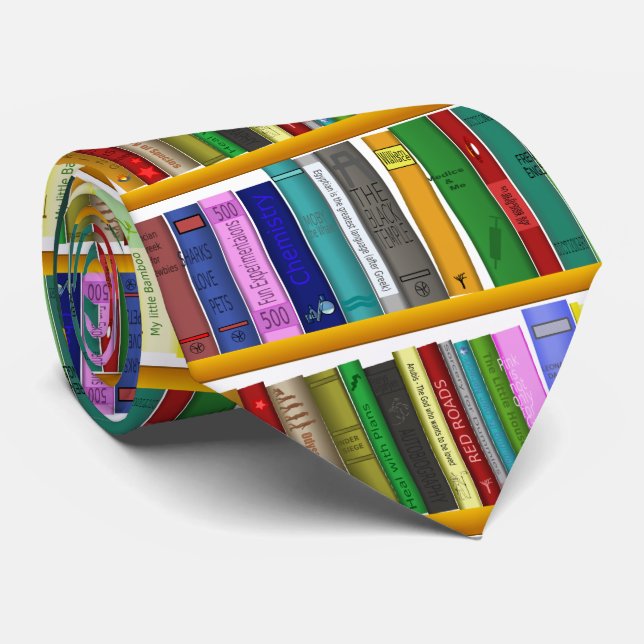 Library for genius. Books for clever students Tie (Rolled)