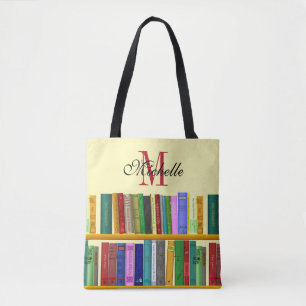 Library for genius. Books for clever students Tote Bag
