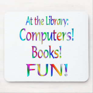 Library Fun Mouse Mat
