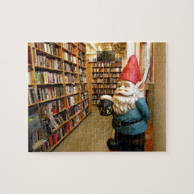 Library Gnome I Jigsaw Puzzle (Horizontal)
