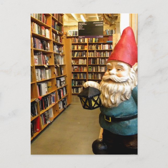 Library Gnome I Postcard (Front)