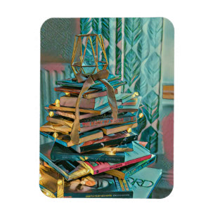 Library lover artwork magnet