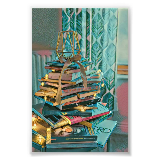 Library lover artwork photo print (Front)