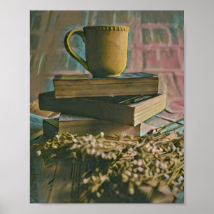 Library lover artwork poster
