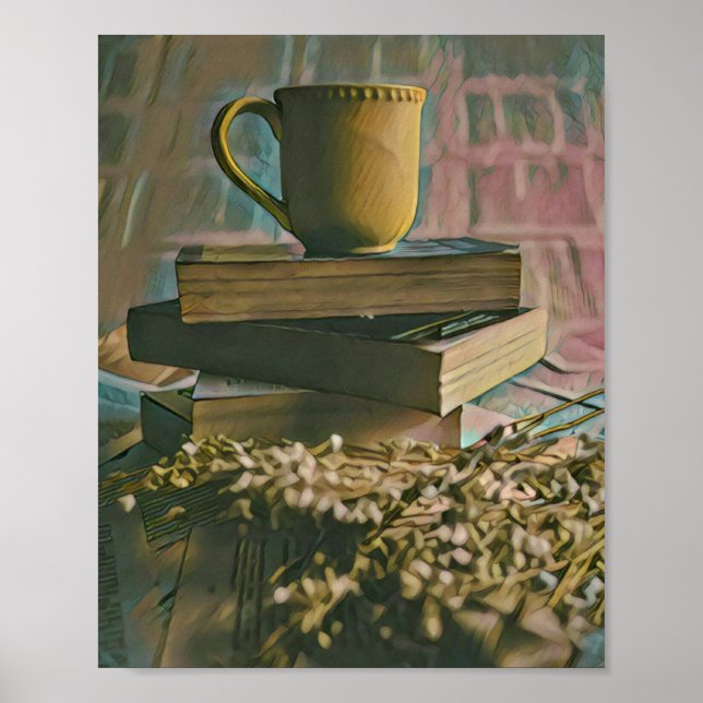 Library lover artwork poster (Front)