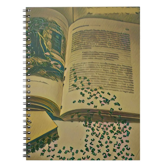 Library lover gift notebook (Front)