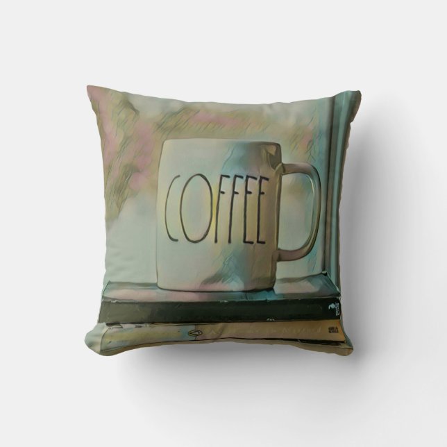 Library Lovers Gift Cushion (Front)