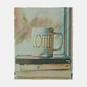Library Lovers Gift Fleece Blanket