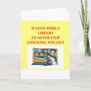 LIBRARY lovers Holiday Card