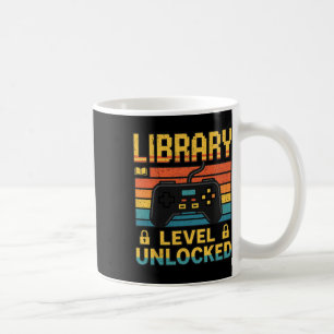 Library Lovers Teachers Funny Video Game Ck To Sch Coffee Mug