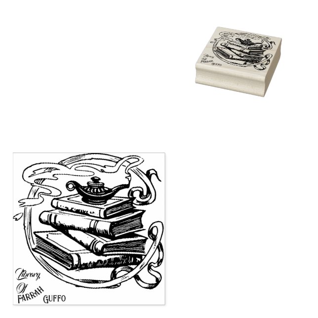 Library Of Book Ownership Ink Stamp (Stamped)