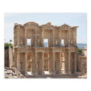 Library of Celsus in Ephesus, Turkey Photo Print