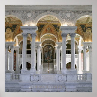 Library of Congress 20x20 Poster