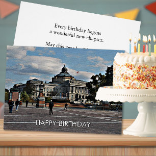 Library of Congress in Mosaic Pattern Card