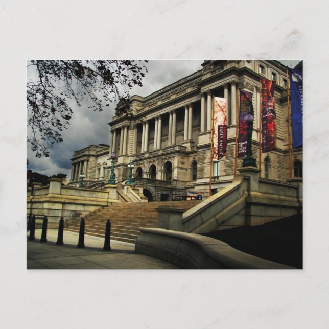 Library of Congress LJ Postcard (Front)