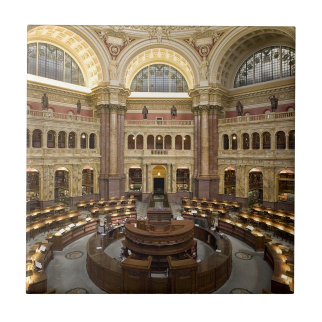 Library of Congress Tile (Front)