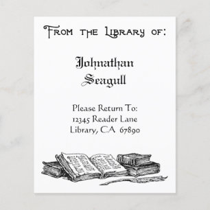 Library of Custom Bookplate Flyers