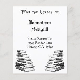 Library of Custom Bookplate Flyers