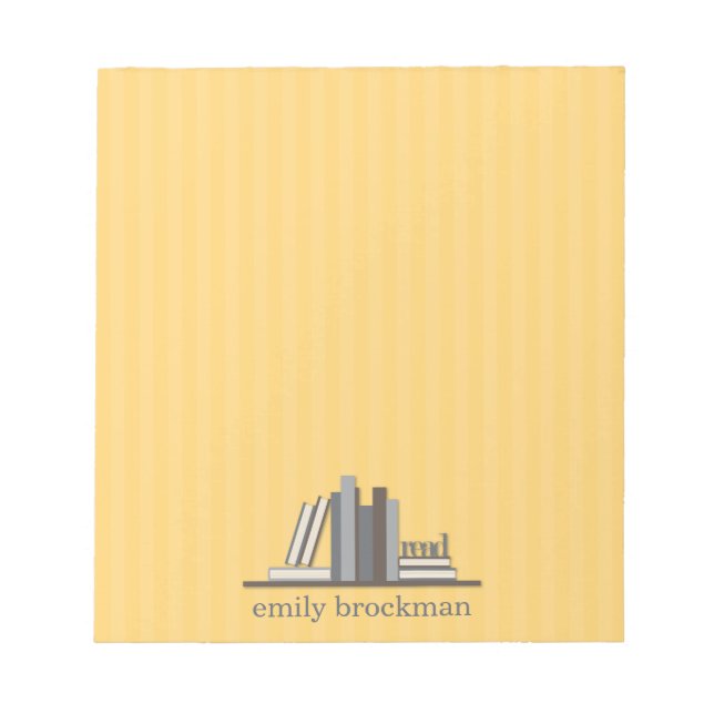 Library Personalised Notepad (Front)