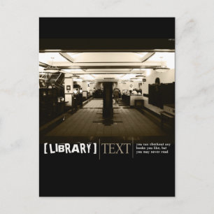 Library Postcard